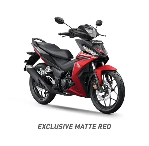 Honda Supra GTR 150 - Exclusive Matte Red
