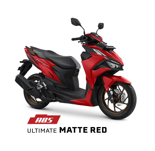Honda Vario 160 warna ABS Ultimate Matte Red