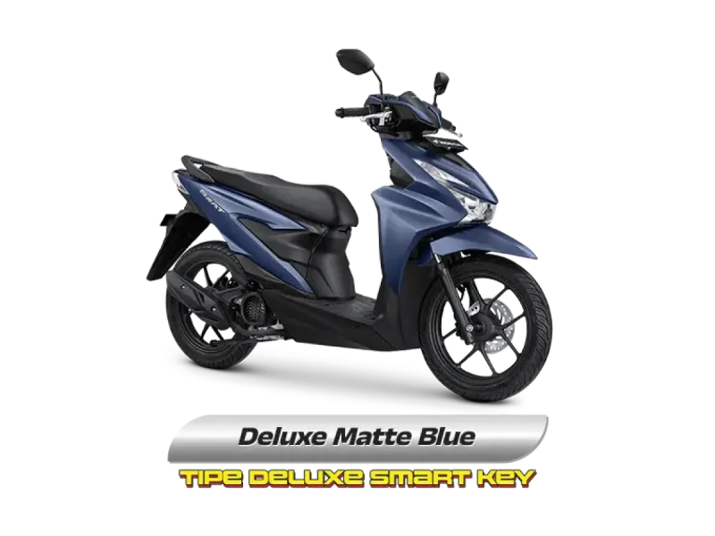 Honda BeAT warna Deluxe Matte Blue