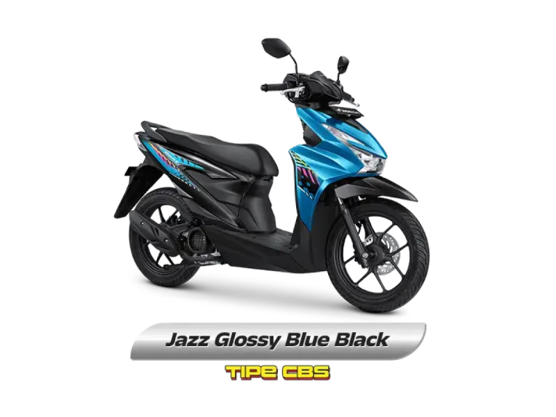 Honda BeAT warna Jazz Glossy Blue Black