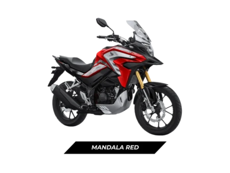 Honda CB150X warna Mandala Red