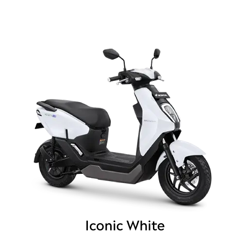 Honda ICON e: warna Iconic White
