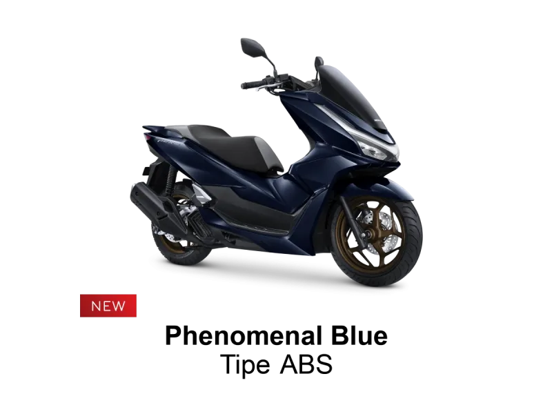 Honda PCX 160 warna Phenomenal Blue