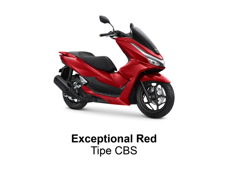 Honda PCX 160 warna Exceptional Red