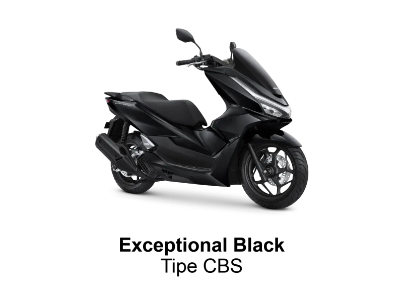 Honda PCX 160 warna Exceptional Black