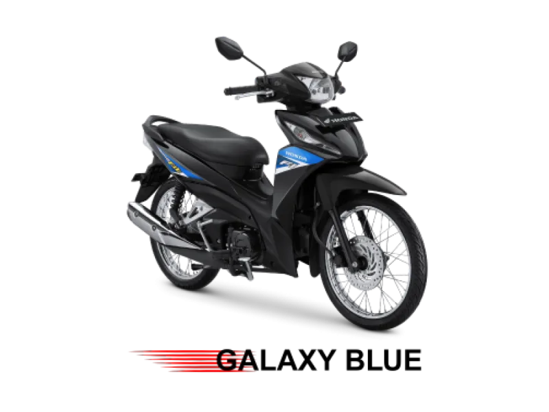 Honda Revo warna Galaxy Blue