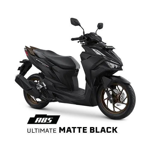 Honda Vario 160 warna Ultimate Matte Black